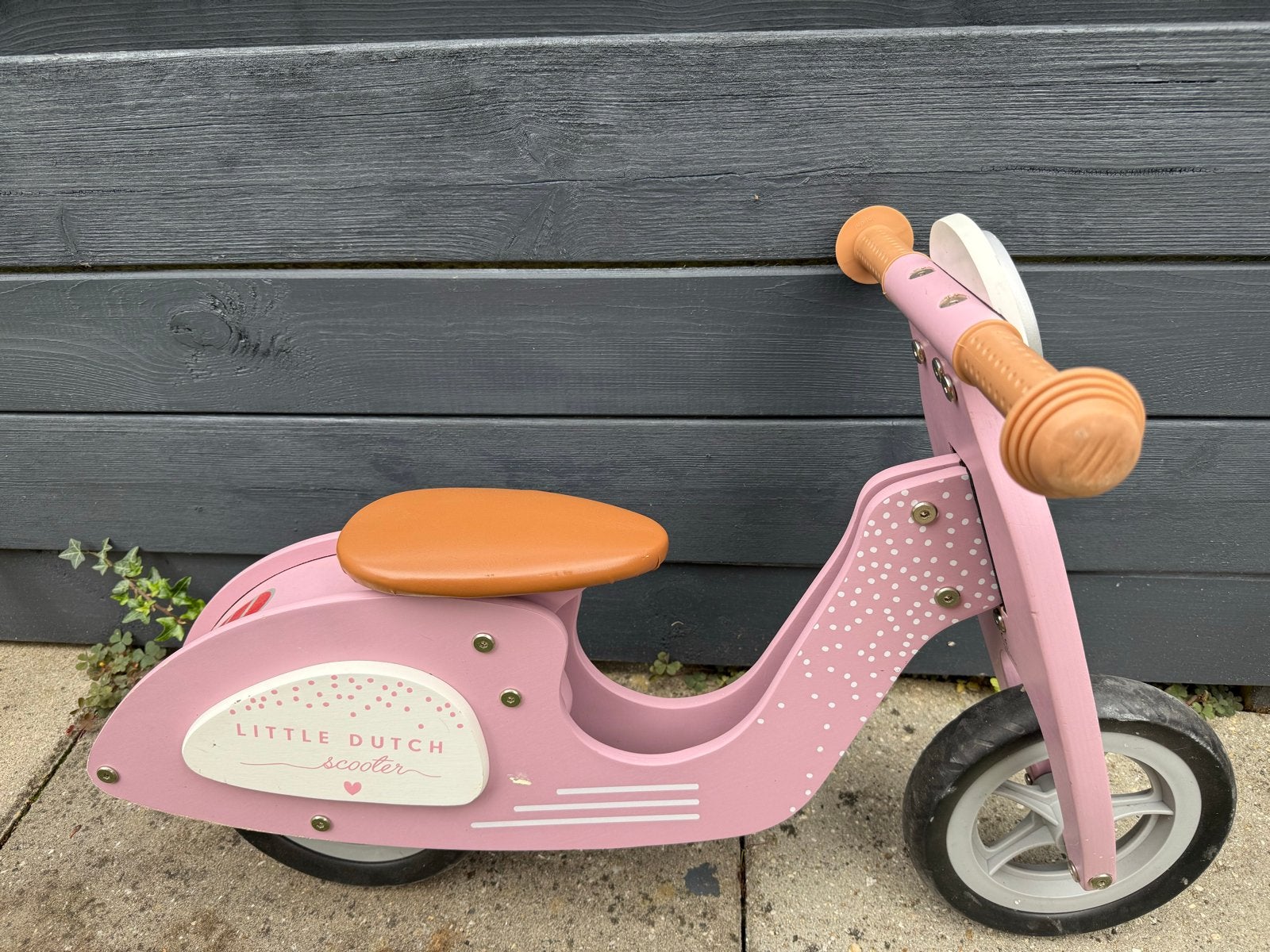 Little Dutch loopscooter roze, Ophalen, Zo goed als nieuw, Loopfiets