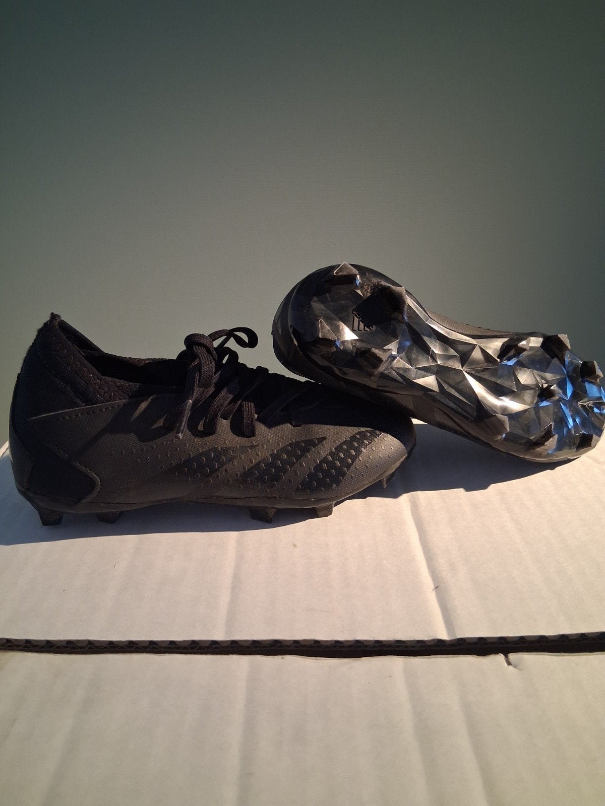 Adidas Predator voetbalschoenen maat 33 (2x gebruikt), Maat XS of kleiner, Ophalen of Verzenden, Gebruikt, Schoenen