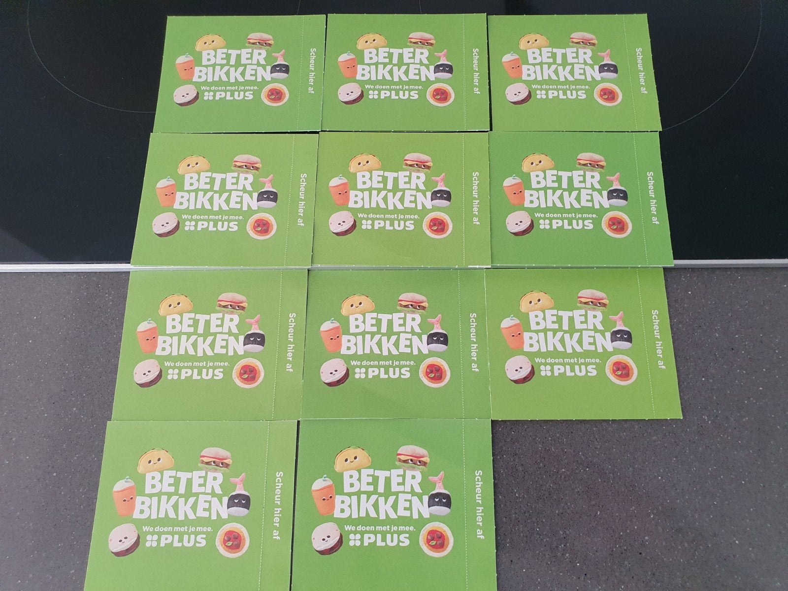 Plus Beter Bikken Spaaractie  - 11 Ongeopende pakjes GRATIS, Plus, Ophalen