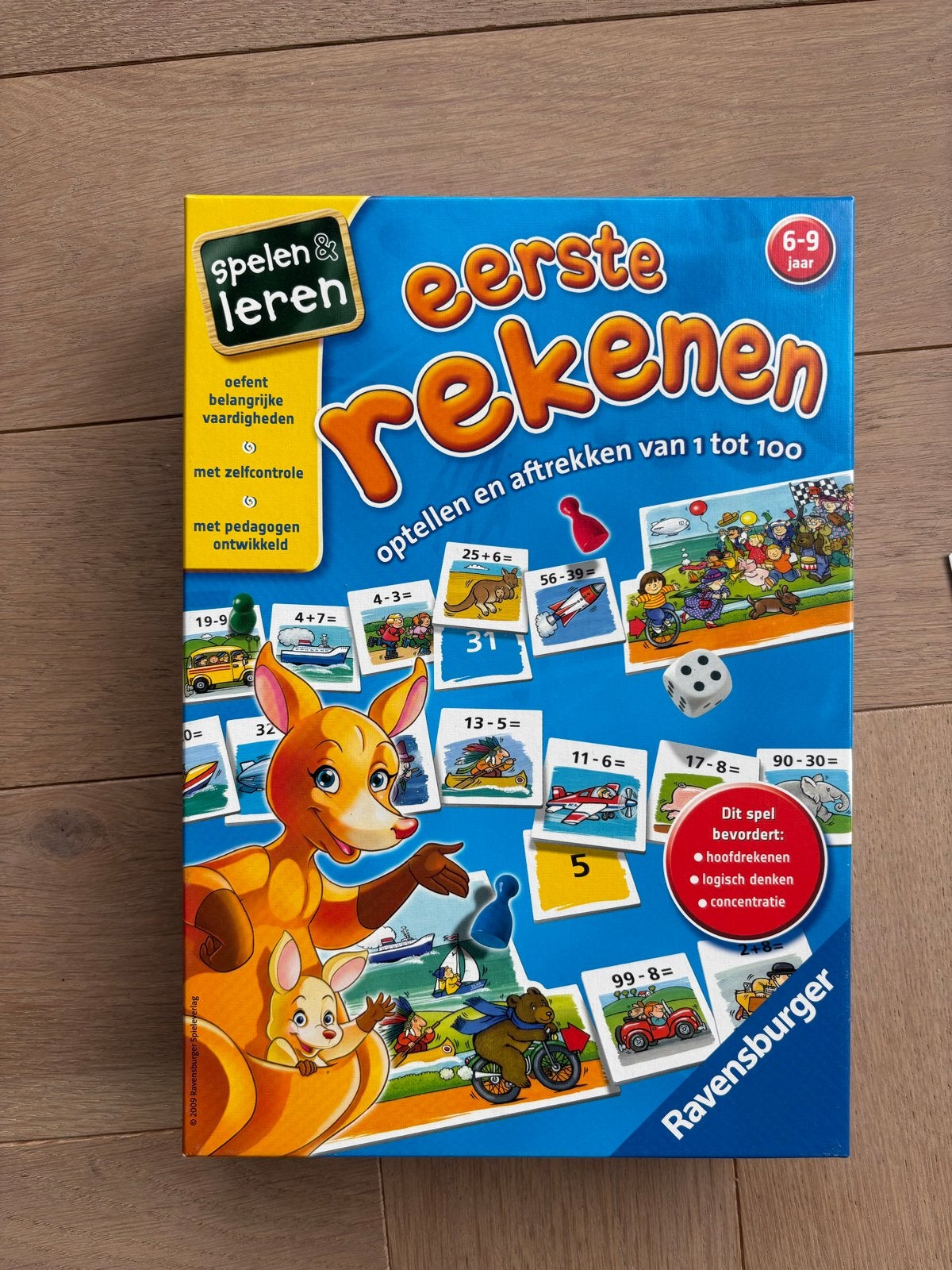 Ravensburger Eerste Rekenen: Optellen en Aftrekken, Hobby en Vrije tijd, Gezelschapsspellen | Bordspellen, Een of twee spelers