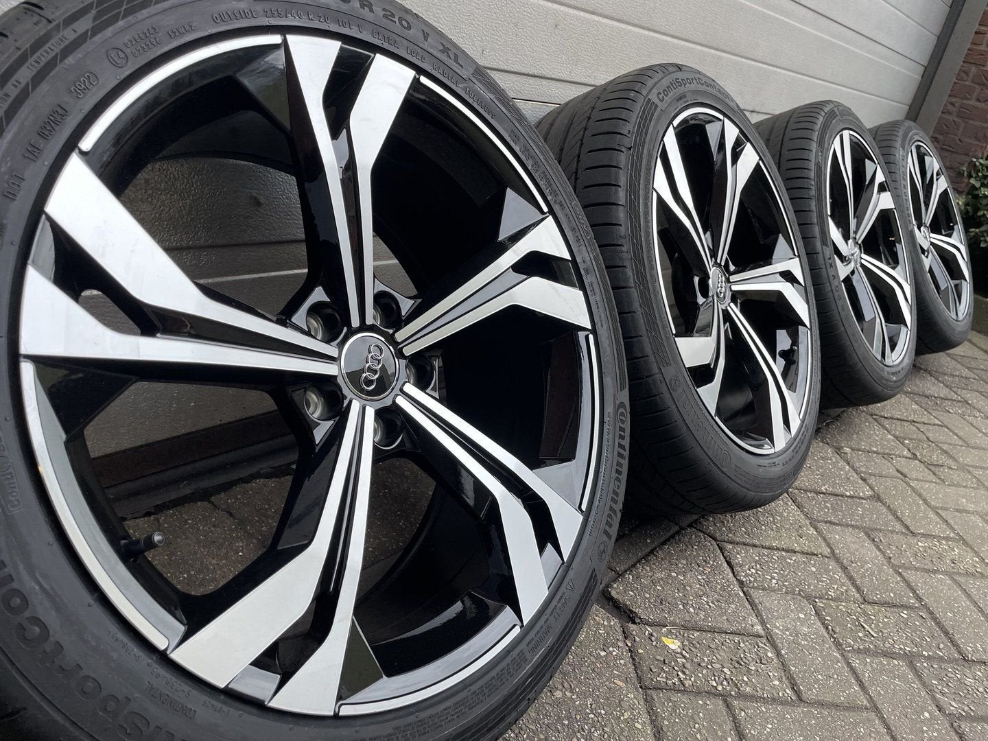 20 " Audi A6 S6 C8 Allroad Q3 SQ3 RSQ3 A7 S7 4K A8 D5 velgen, 255 mm, -, -, Banden en Velgen