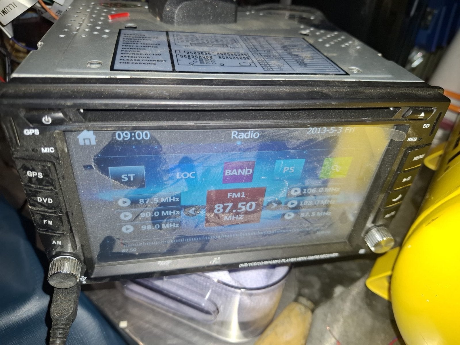DVD/VCD/CD/MP3 Speler met AM/FM Ontvanger, Ophalen of Verzenden, Zo goed als nieuw