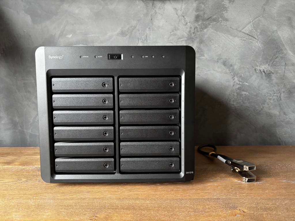 Synology DX1215, Computers en Software, Harde schijven, Zo goed als nieuw, Ophalen of Verzenden