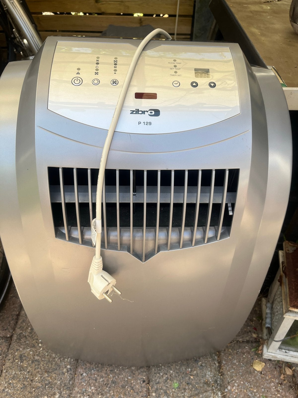 Zibro P129 Mobiele Airco - Koelen, Ontvochtigen, Ventileren, Witgoed en Apparatuur, Airco's, Ophalen, Gebruikt, Minder dan 60 m³