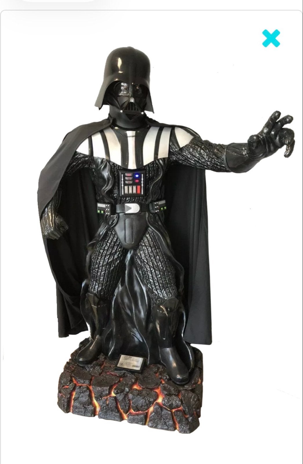 Darth Vader Standbeeld met Certificaat, Ophalen of Verzenden, Nieuw, Overige typen