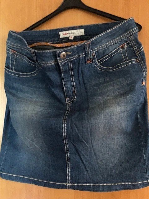 spijkerrok Geisha, Kleding | Dames, Rokken, Blauw, Maat 46/48 (XL) of groter, Ophalen of Verzenden, Zo goed als nieuw