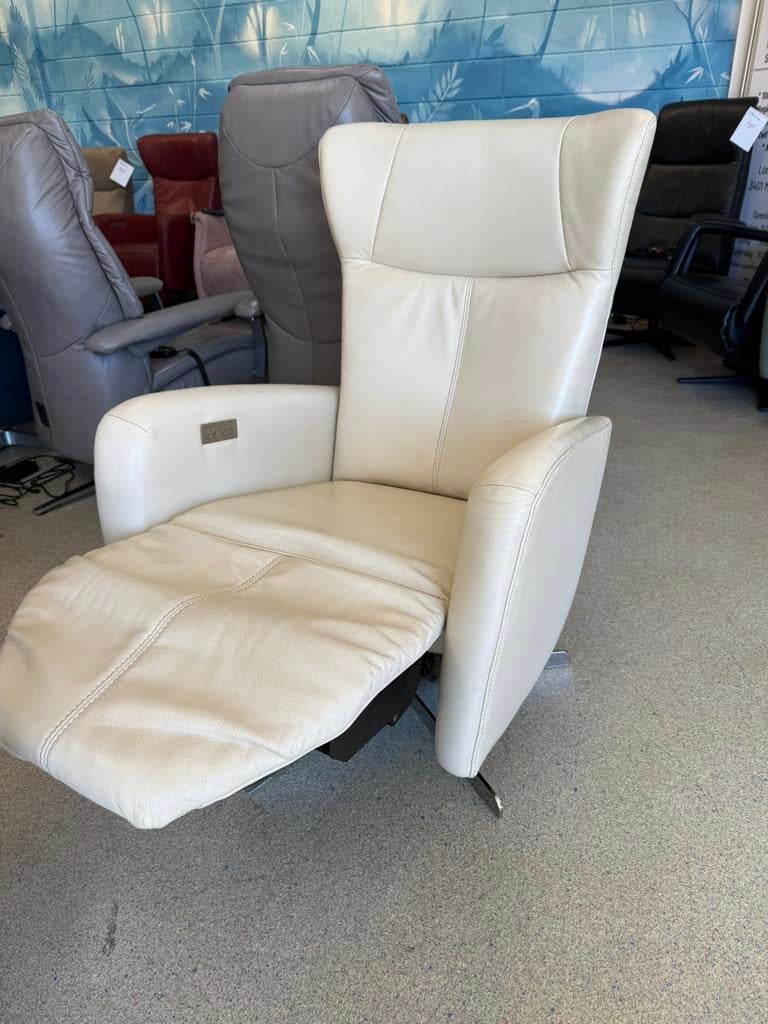 Prominent sta op elektrische relax stoel gratis bezorging, Ophalen of Verzenden, Zo goed als nieuw, Leer, Ruim 100 modellen in alle kleuren en maten met garantie