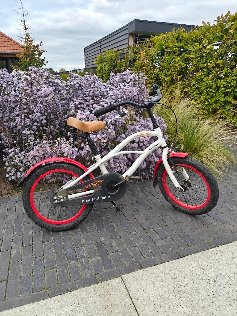 Stoere Popal Beach Cruiser kinderfiets, Ophalen, Terugtraprem, Gebruikt, Popal