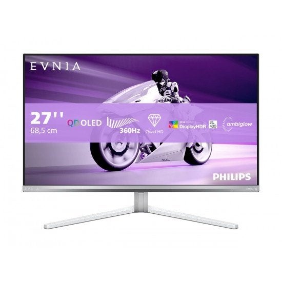 Philips Evnia 27M2N8500 QD-OLED Gaming Monitor  360Hz 0.03ms, Computers en Software, Monitoren, K&N Elektronica, Refurbished, Philips Evnia