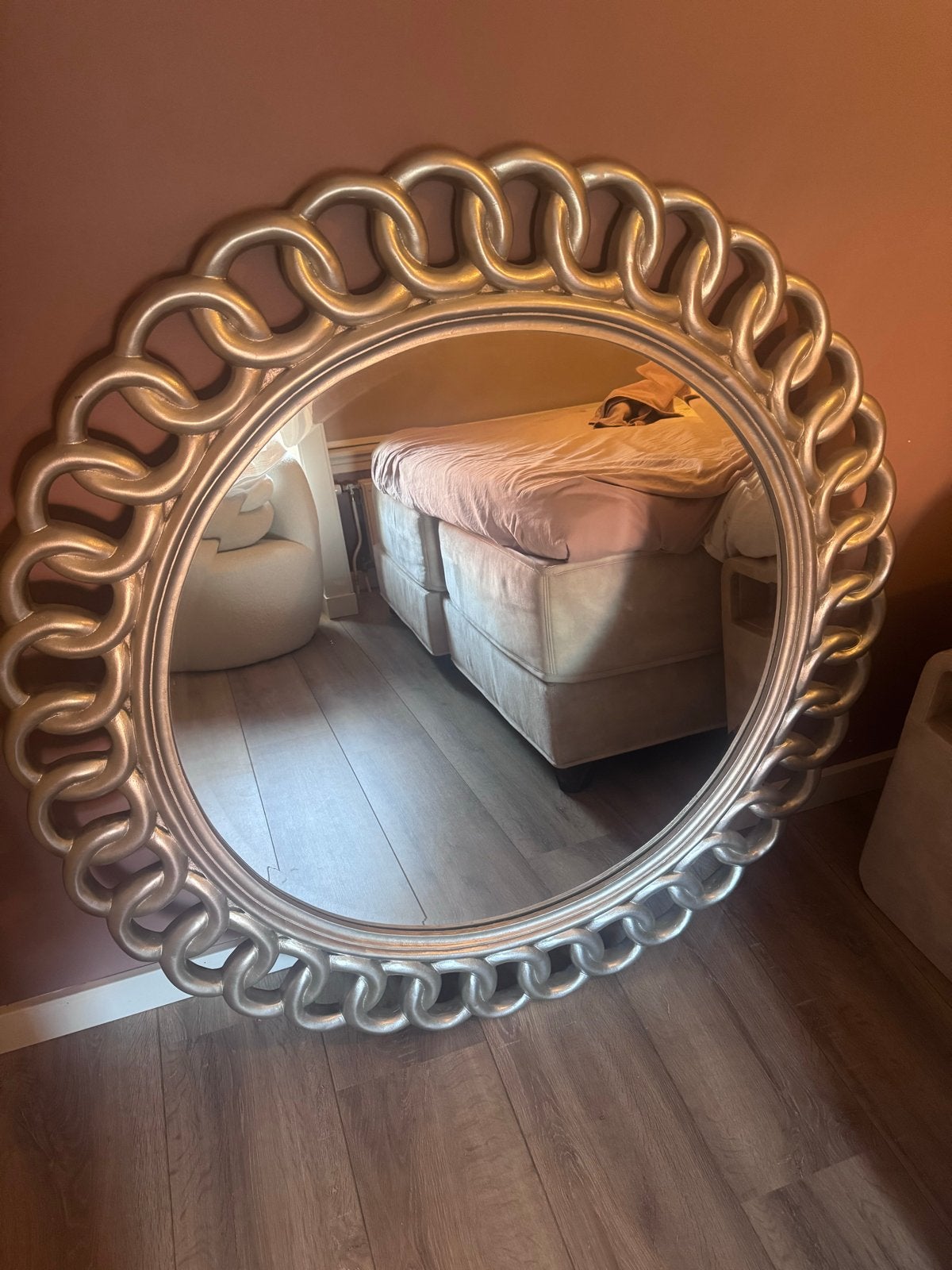Rofra Home Spiegel Rond - Diameter 125 cm, Ophalen, Rond