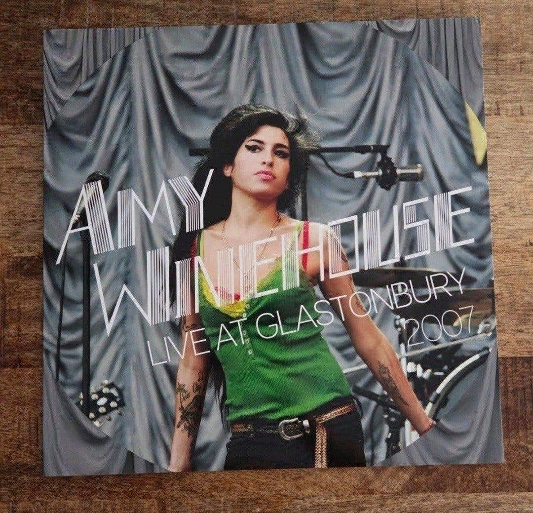 lp Amy Winehouse live at glastonbury, Ophalen of Verzenden, Zo goed als nieuw, 12 inch
