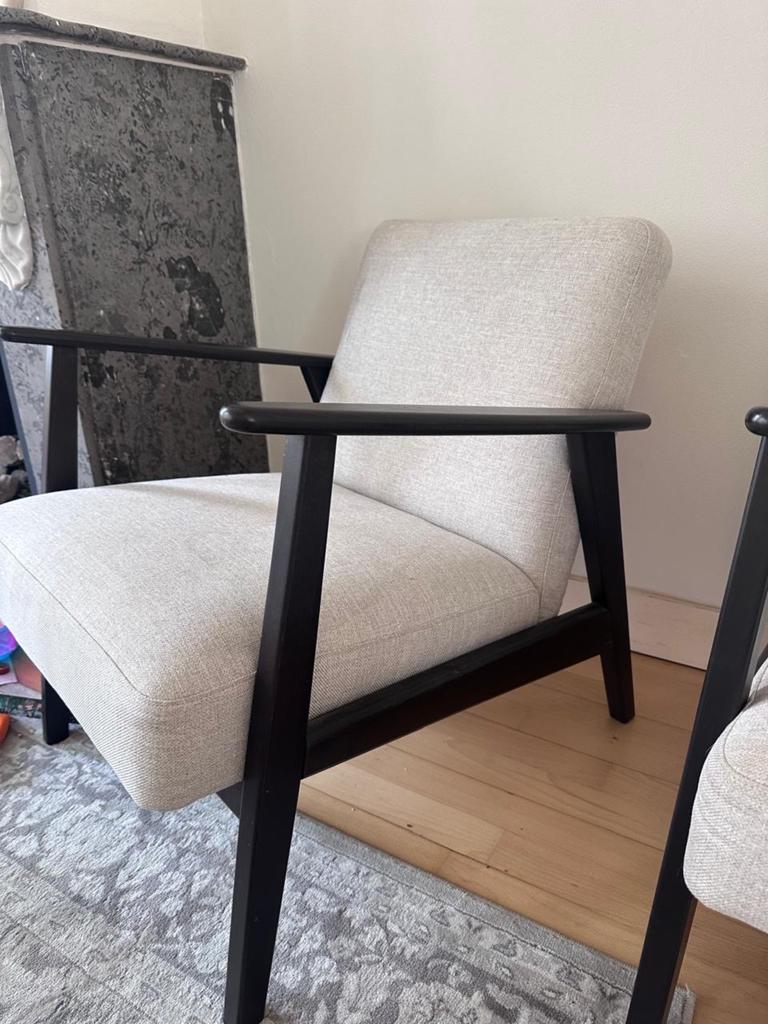 IKEA EKENÄSET fauteuil– zeer goede staat, Ophalen, 75 tot 100 cm, Zo goed als nieuw, Stof