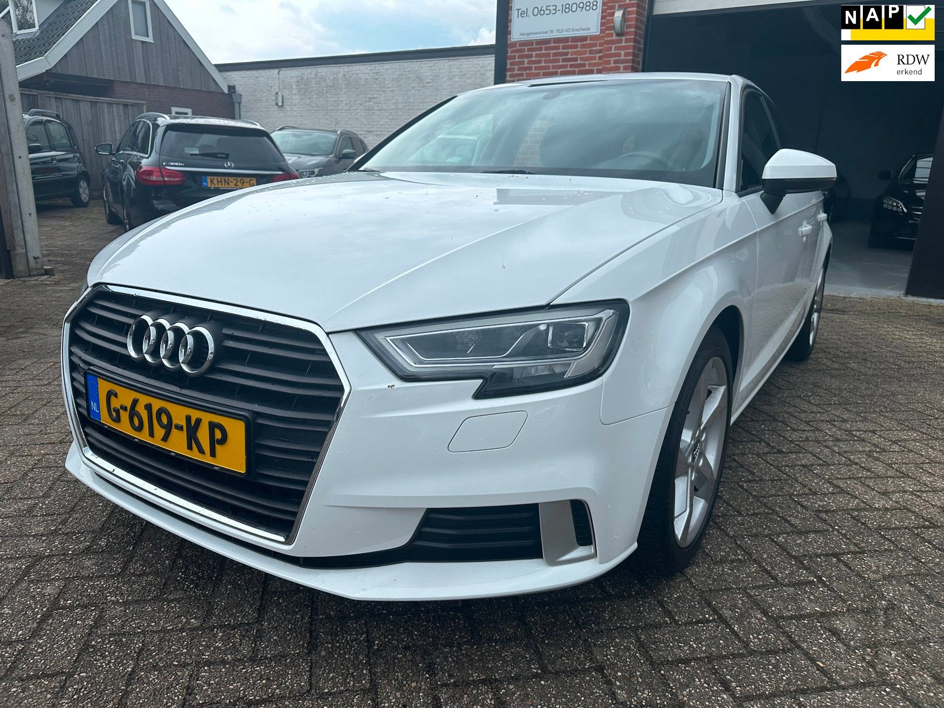 Audi A3 Sportback 35 TFSI CoD Advance AUTOMAAT-B&O INSTALLAT, Dealer onderhouden, Stof, 4 cilinders, 150 pk