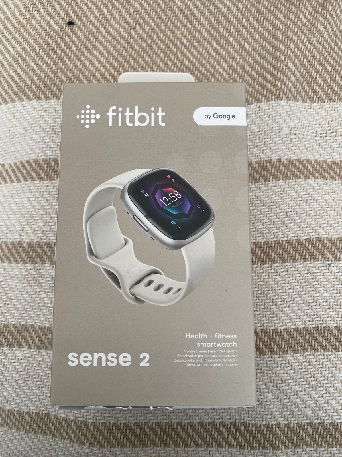 Fitbit Sense 2 Sporthorloge met extra bandjes, Ophalen, Waterdicht, Afstand, Zo goed als nieuw