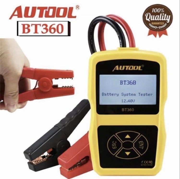Autool BT-360 Batterij tester Accu tester, Ophalen of Verzenden