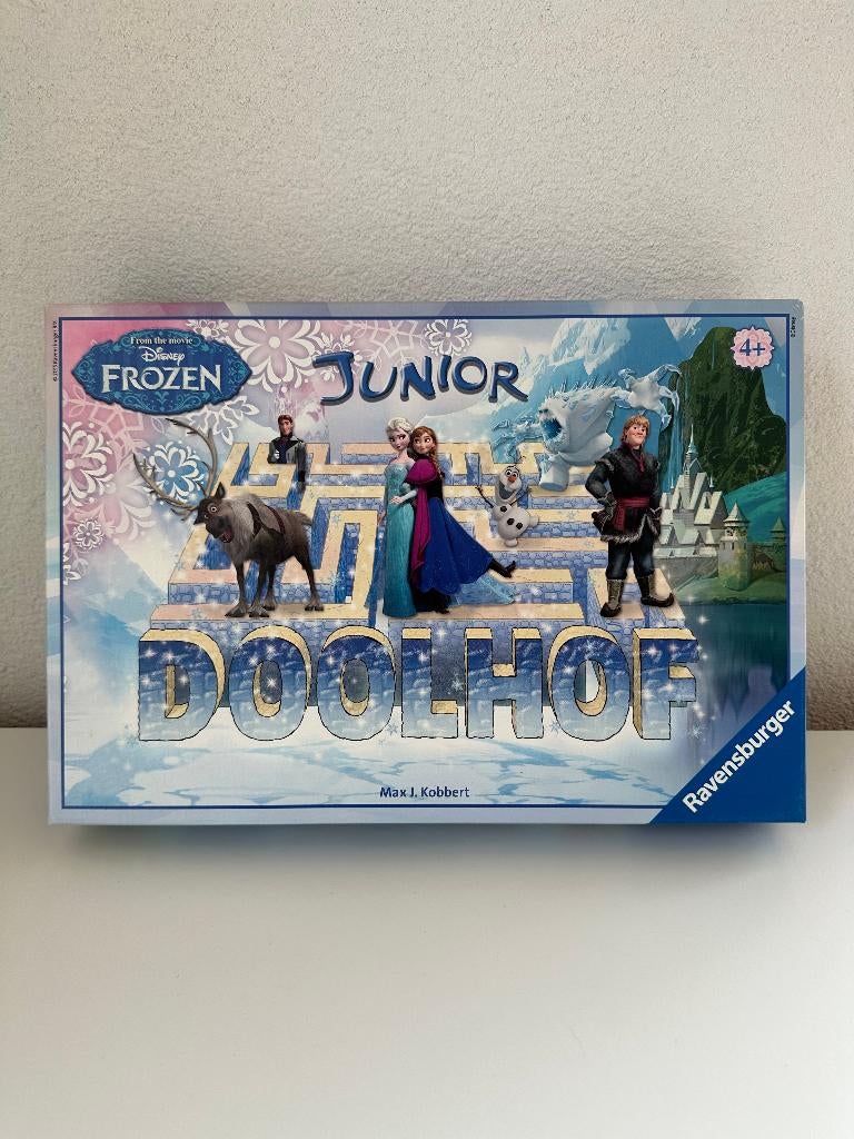 Ravensburger Disney Frozen Junior Doolhof -zo goed als nieuw, Hobby en Vrije tijd, Gezelschapsspellen | Bordspellen, Een of twee spelers