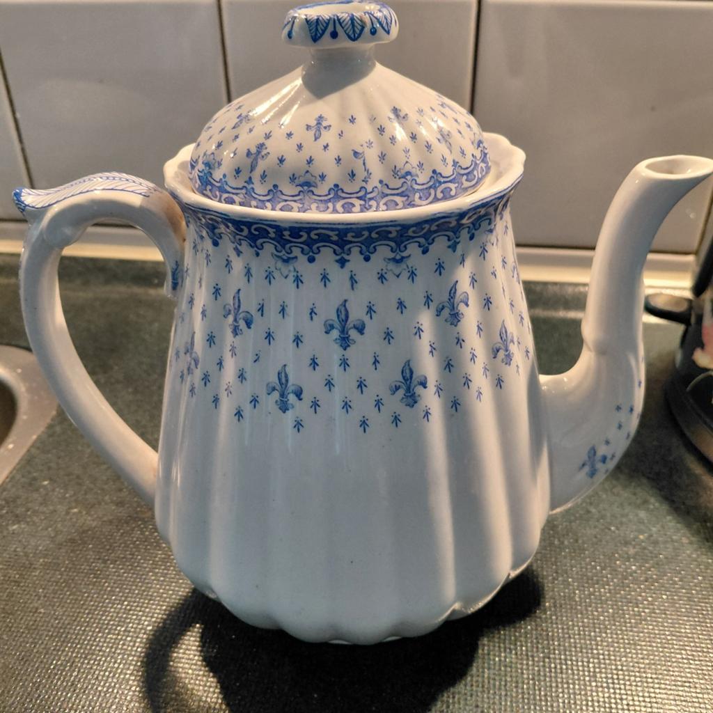 Fleur del lys theepot, Ophalen of Verzenden