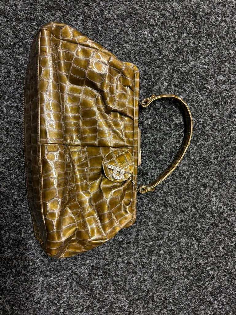 Nieuw bruin lak leer handtas merk Picard, Sieraden, Tassen en Uiterlijk, Tassen | Damestassen, Ophalen of Verzenden, Nieuw, Bruin