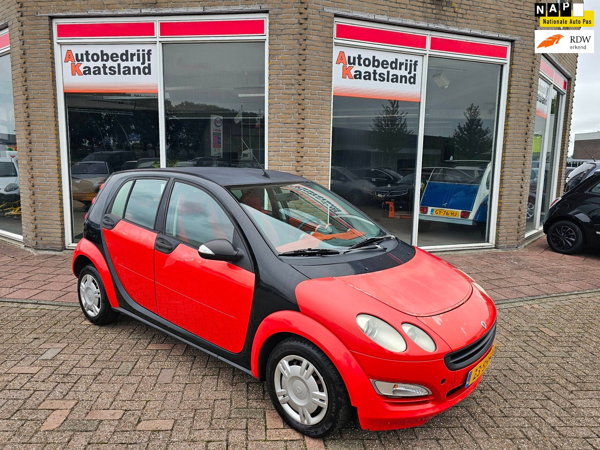Smart Forfour 1.0 pure - APK 22-09-2027 -, Voorwielaandrijving, Stof, ForFour, Zwart