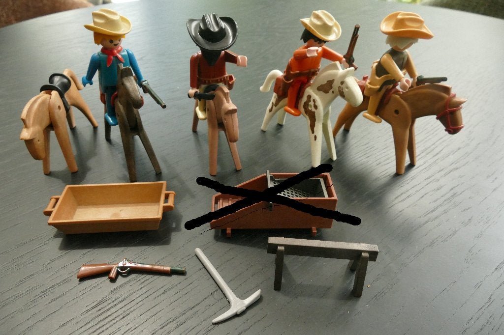 playmobil paarden - 3 euro per combinatie, Ophalen of Verzenden
