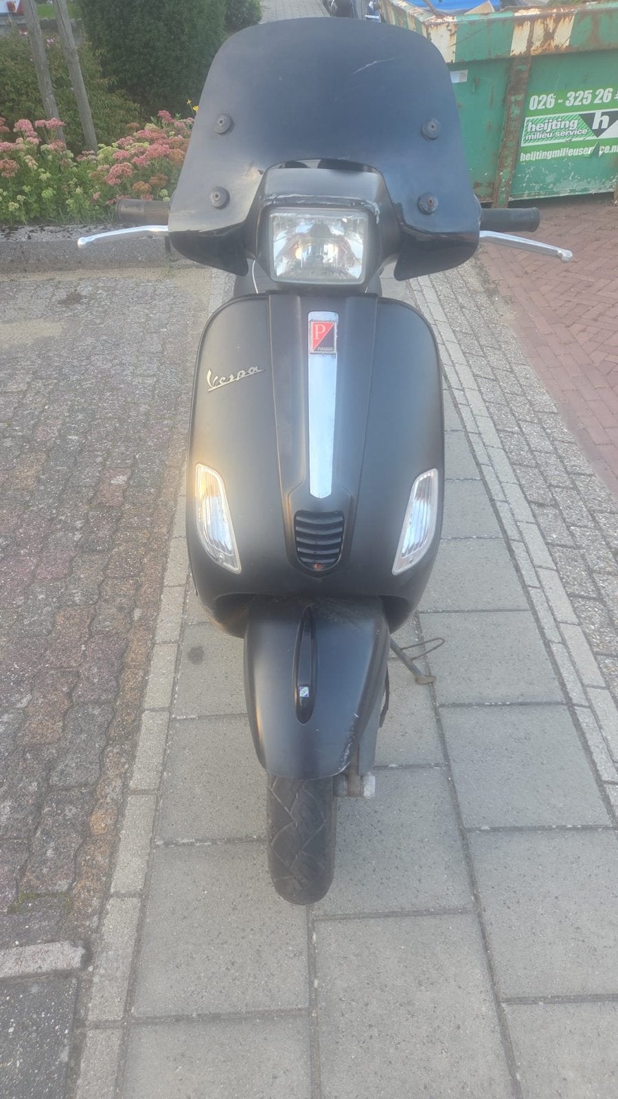 Vespa S50 4t4v met valschade - Ideaal voor opknap, Ophalen, Gebruikt, Maximaal 45 km/u, Vespa S