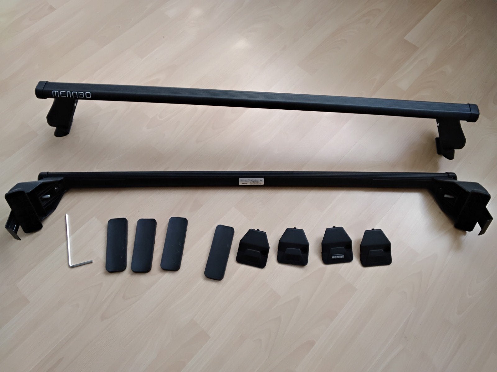 Menabo Tema dakdragers - Max 50kg, Ophalen, Zo goed als nieuw