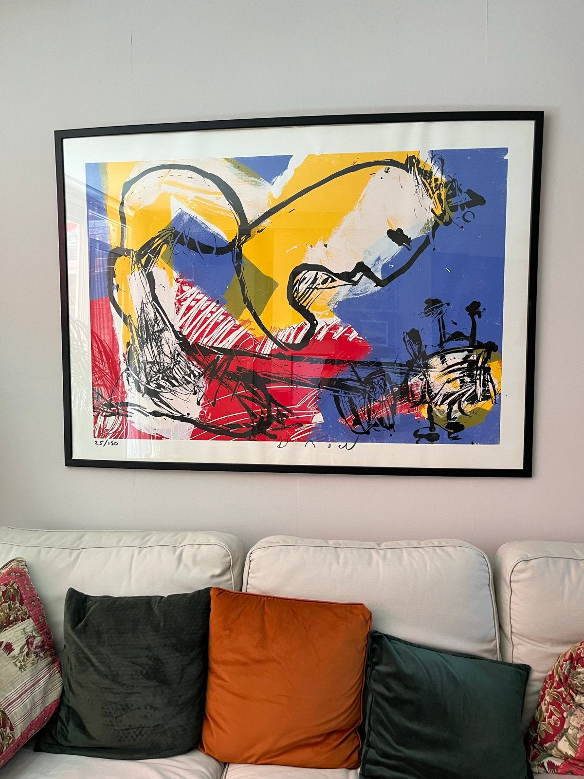 Foto 3 van Herman Brood - De Gitarist (Zeefdruk, nr. 25/150)