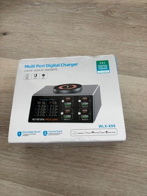 ,playisty  Laadstation, 140W Desktoplader met LCD -display, Ophalen of Verzenden, Nieuw, Laadpaal en Laadkabel