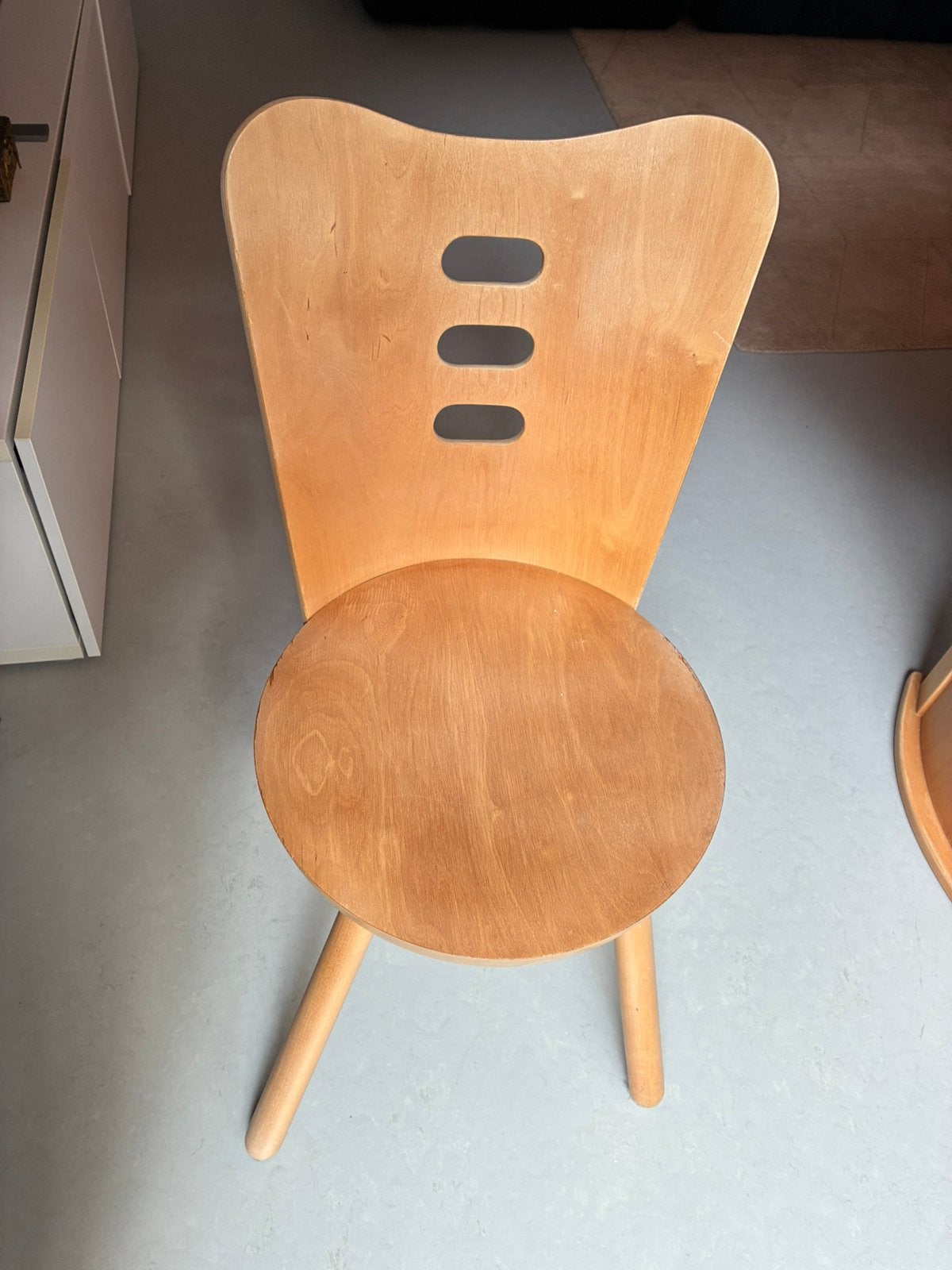 4 stoelen van IKEA, Huis en Inrichting, Ophalen, Gebruikt, Bruin, Vier
