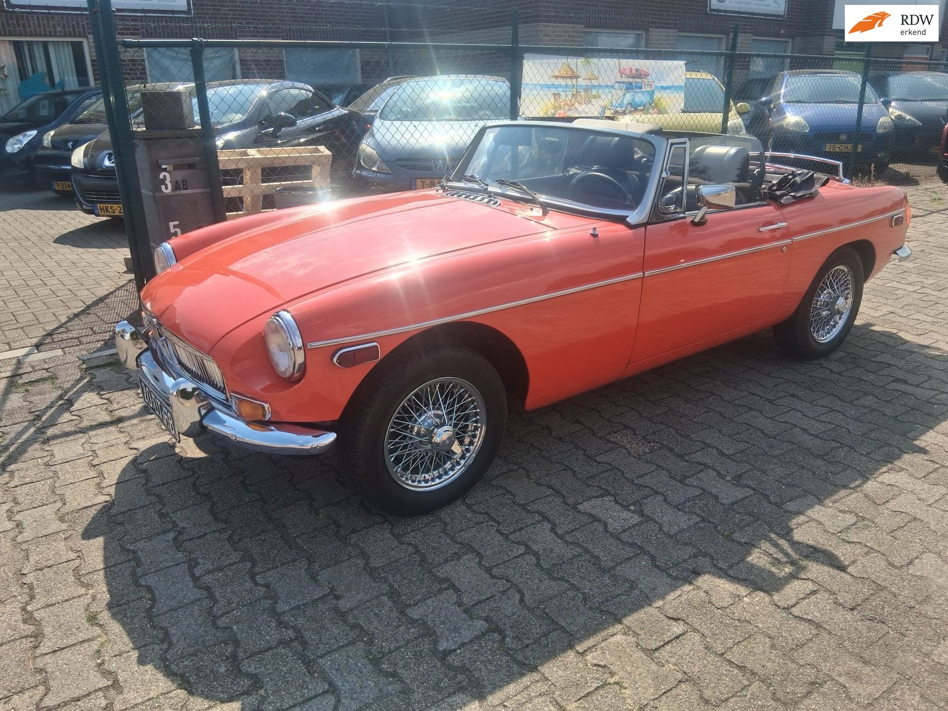 MG B type 1.8 cabrio MGB, B, Achterwielaandrijving, Gebruikt, Zwart