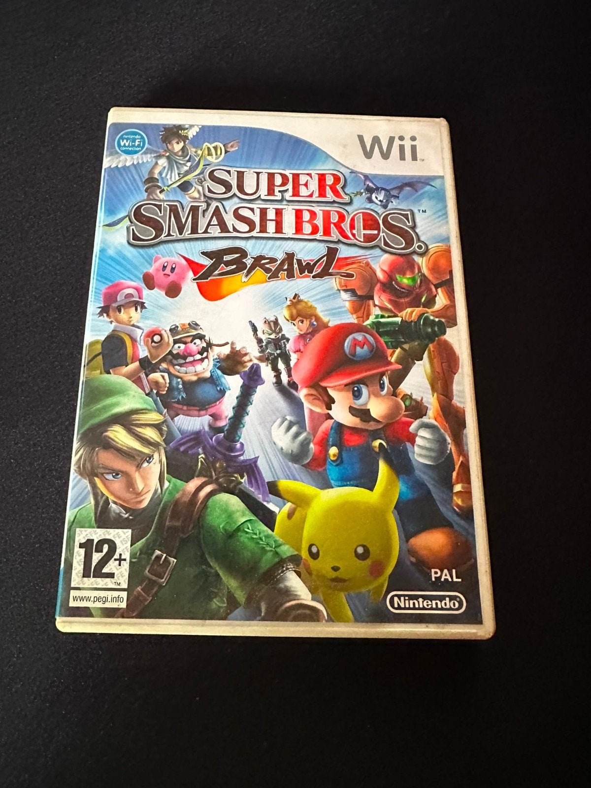Super Smash Bros. Brawl voor de Nintendo Wii, Gebruikt, Vechten, Ophalen of Verzenden, Eén computer
