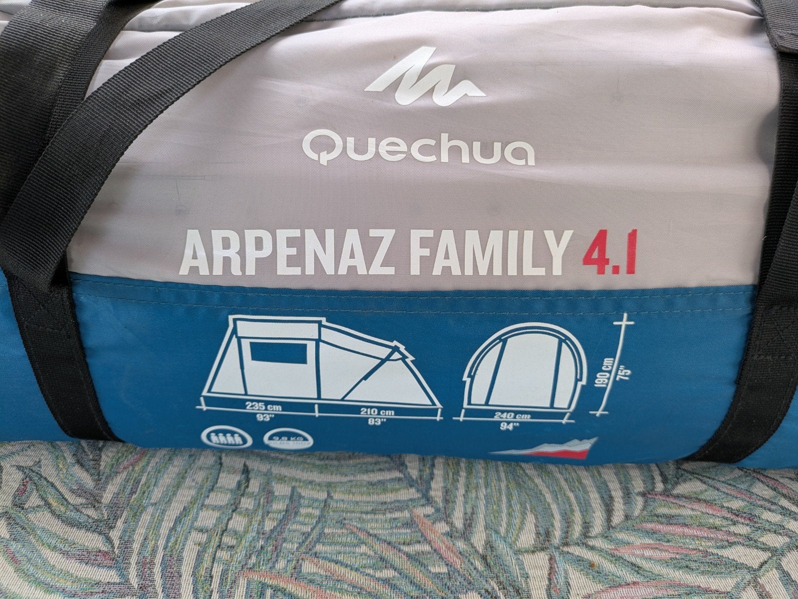Quechua Arpenaz Family 4.1 tent (zonder buitentent), Ophalen