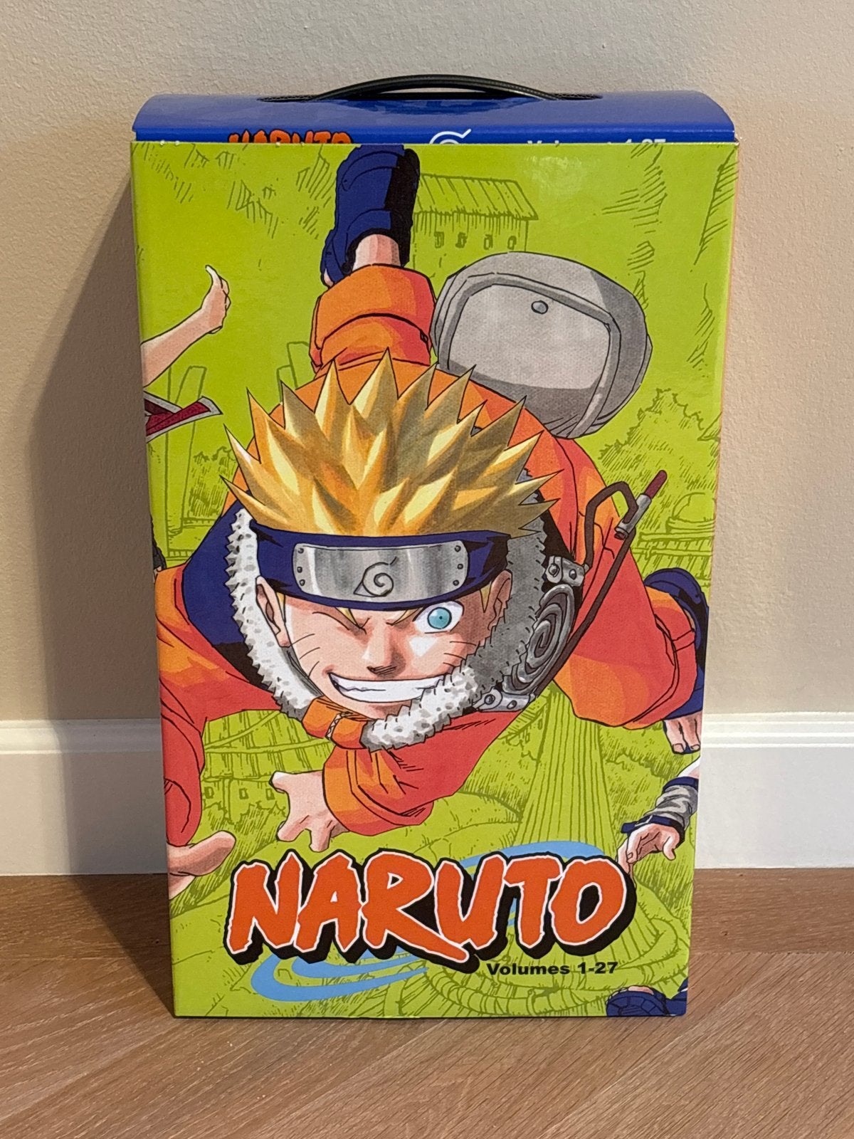 Naruto Manga Box Set 1 (Volumes 1-27) - Zo goed als nieuw, Complete serie of reeks, Ophalen of Verzenden, Zo goed als nieuw