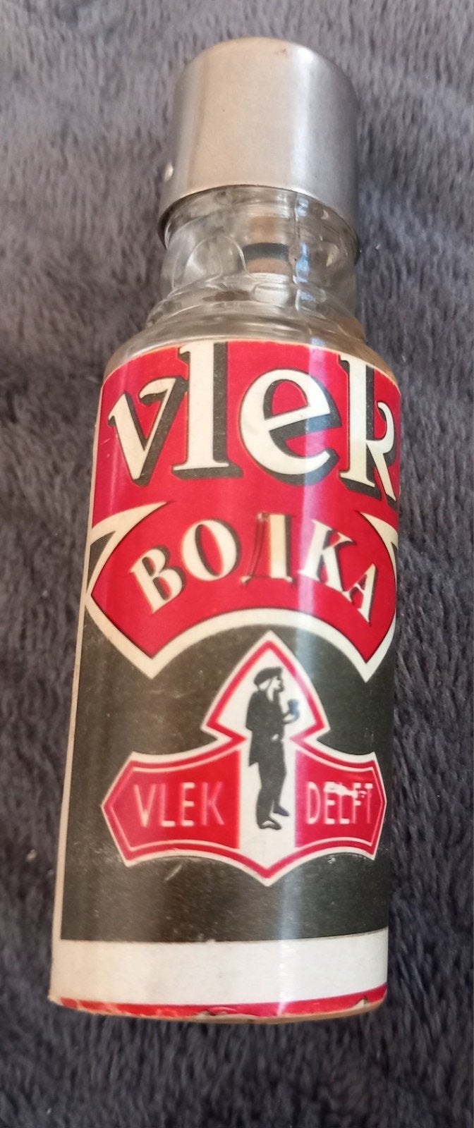 Zeer Zeldzame Bolka '60 Fles Vlek Delft Aansteker Vintage, Ophalen of Verzenden, Gebruikt, Aansteker