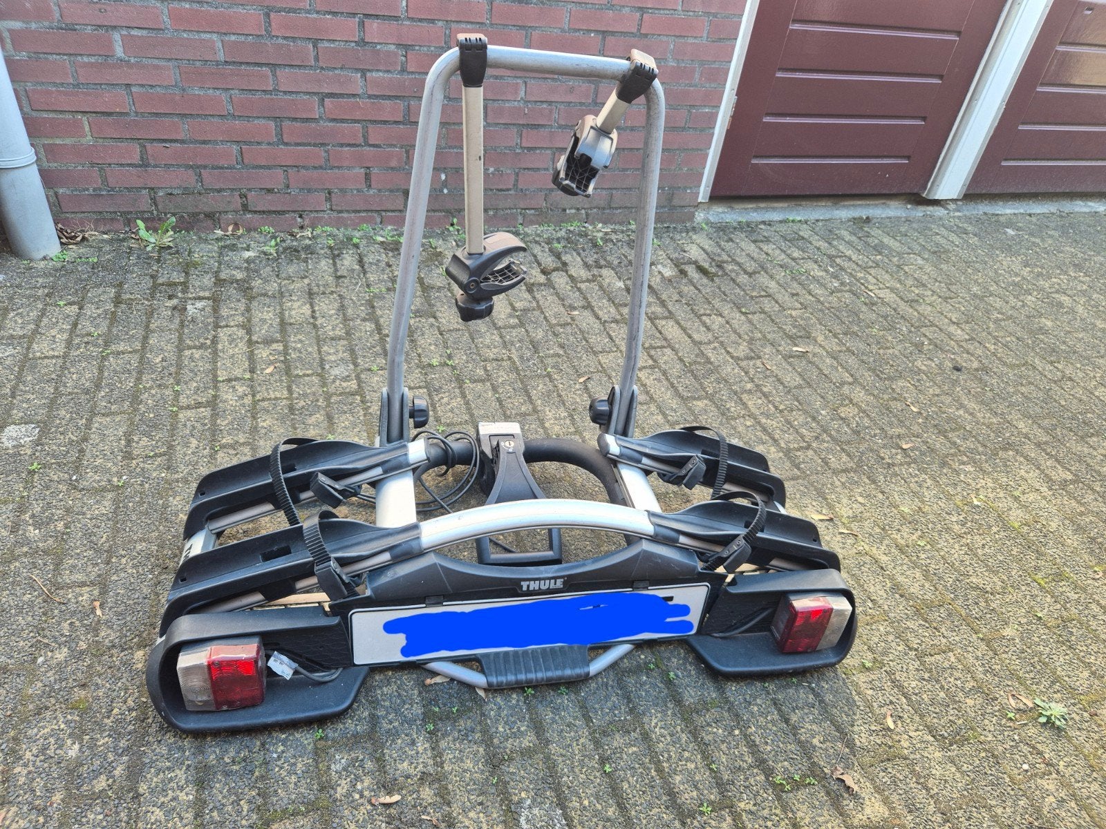 Thule ew G2 fietsendrager 2 fietsen, kantelbaar, Ophalen, Gebruikt, Trekhaakdrager