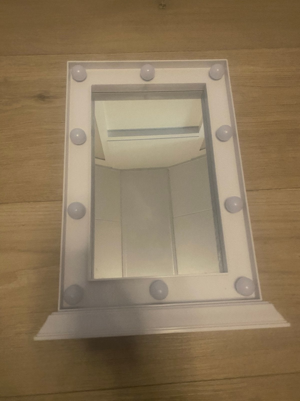 Make-up spiegel met verlichting, Minder dan 50 cm, Ophalen of Verzenden, Zo goed als nieuw, Minder dan 100 cm