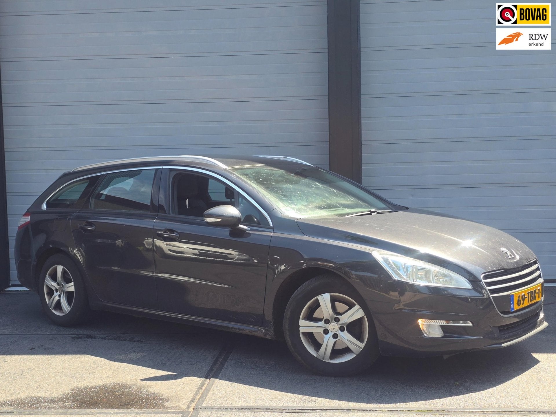 Peugeot 508 SW 1.6 Blue Executive, Auto's, Peugeot, Euro 5, Stof, Zwart, Parkeersensor