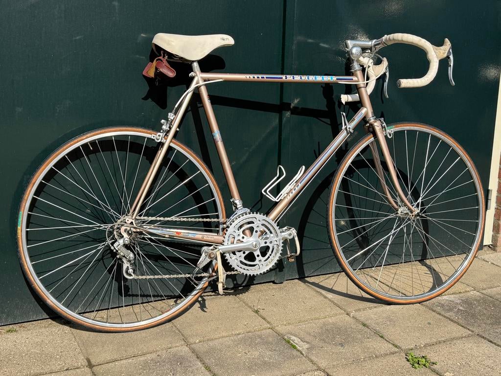 Mooie vintage Peugeot racefiets - Nu in prijs verlaagd !!, Fietsen en Brommers, 28 inch, Gebruikt, Heren, 53 tot 57 cm