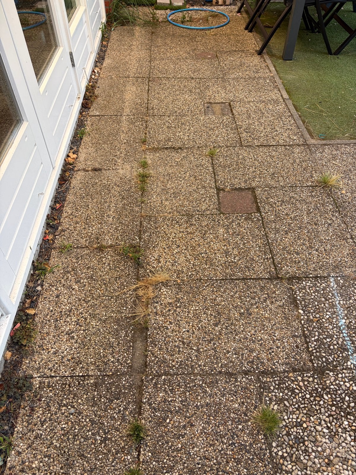 40x Grindtegel 40x60cm, Ophalen, Gebruikt, 10 m² of meer, Grind