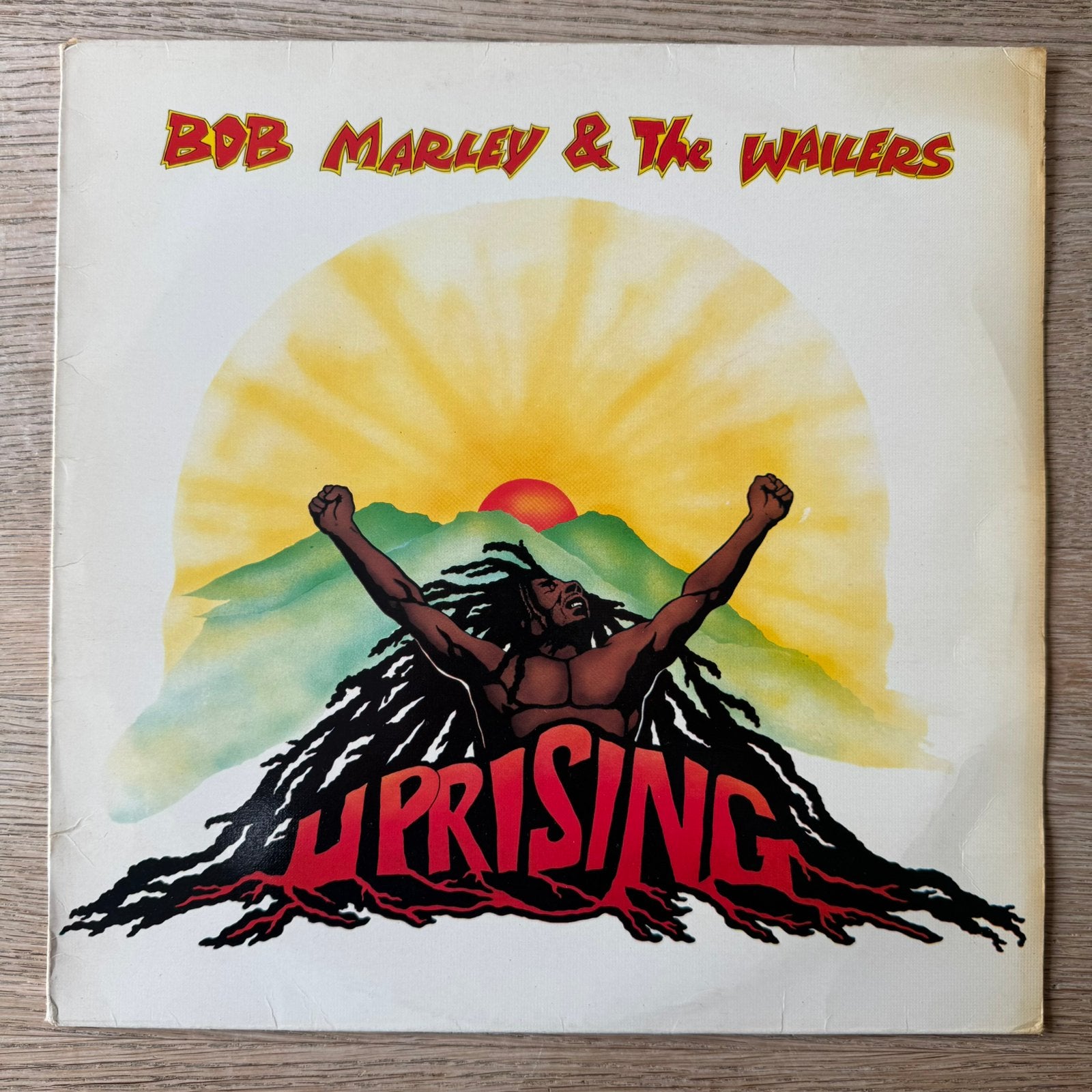 Bob Marley Uprising LP Vinyl 1980 Sweden Tuff Gong Reggae, Gebruikt, Fotohoes, Ophalen of Verzenden, 12 inch