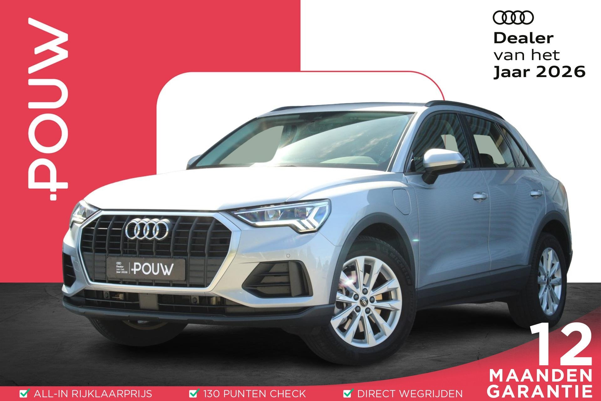 Audi Q3 45 TFSIe 245pk PHEV Advanced Edition | SoH 89% | Ach