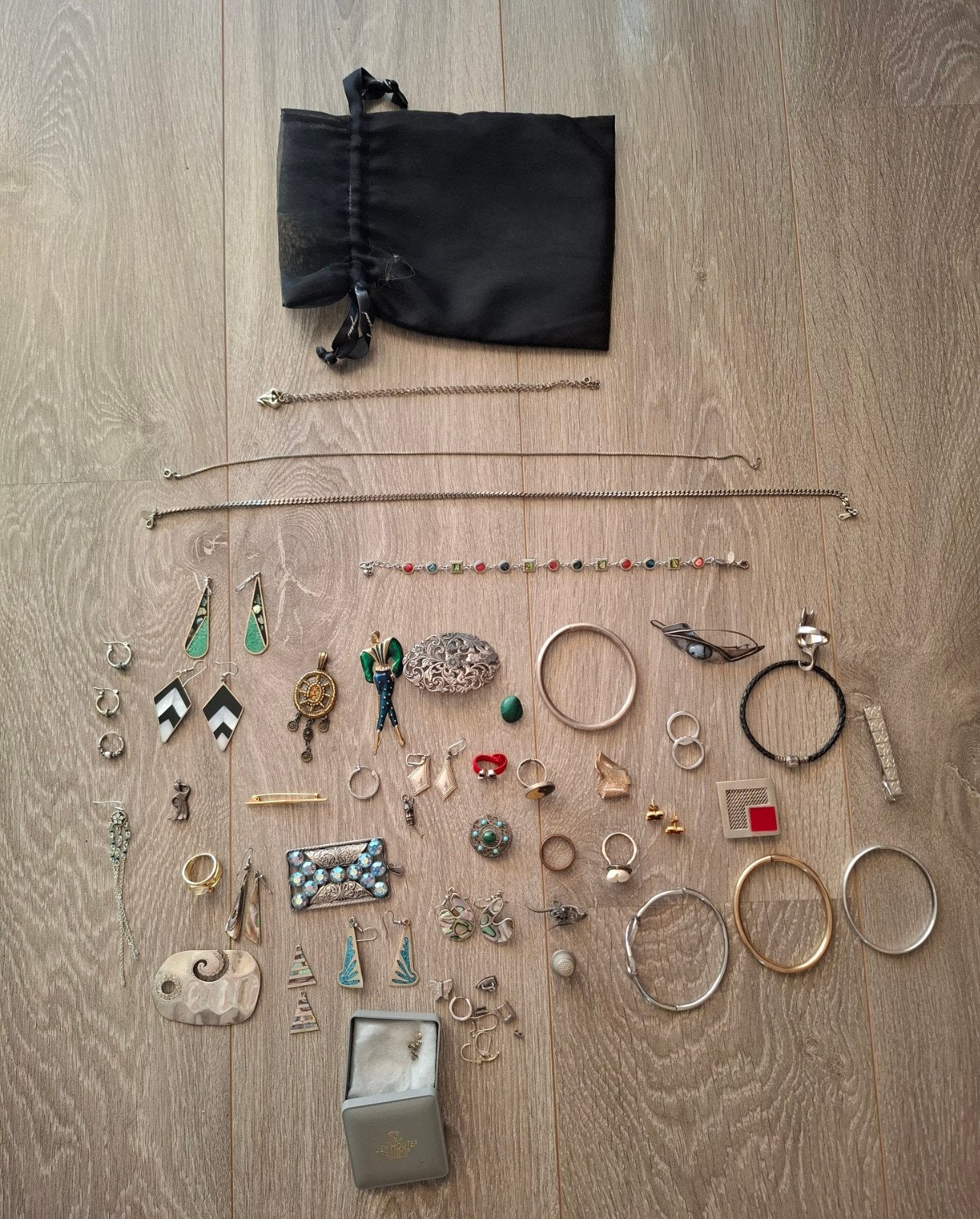 Lotje oude sieraden, Sieraden, Tassen en Uiterlijk, Piercings, Ophalen of Verzenden, Staal