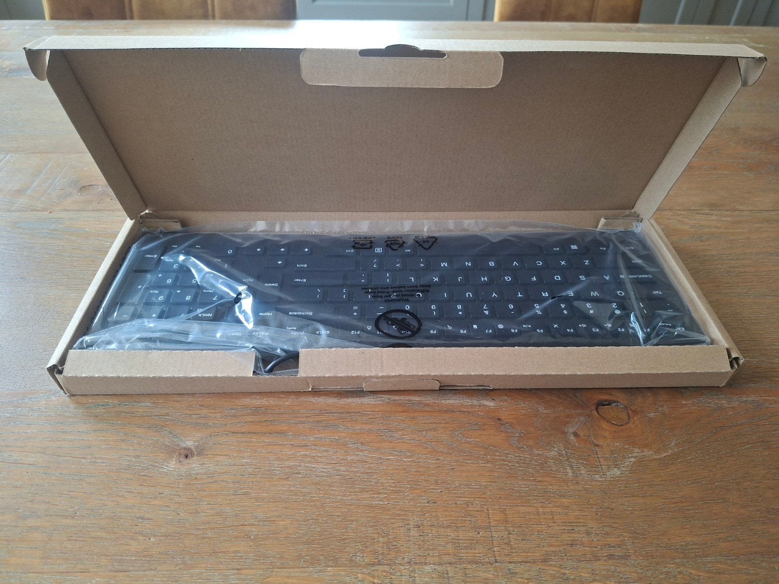 Lenovo KU1601 Toetsenbord - Gloednieuw en Bedraad, Computers en Software, Nieuw, Ophalen of Verzenden, Qwerty, Plug-and-play