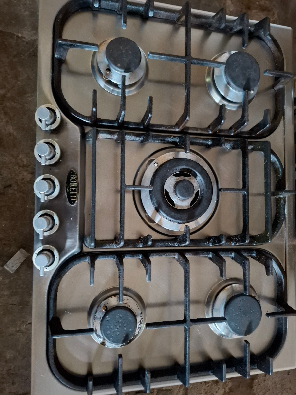 Boretti 700x500 Inbouw Gasfornuis met Elektrische Ontsteking, Witgoed en Apparatuur, Kookplaten, Gebruikt, Ophalen of Verzenden