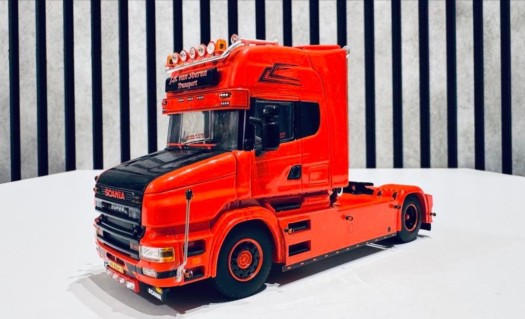 J.B. VAN SOEREN Scania Torpedo NL Wsi 1:50, Ophalen of Verzenden, Zo goed als nieuw, Bus of Vrachtwagen, Overige merken