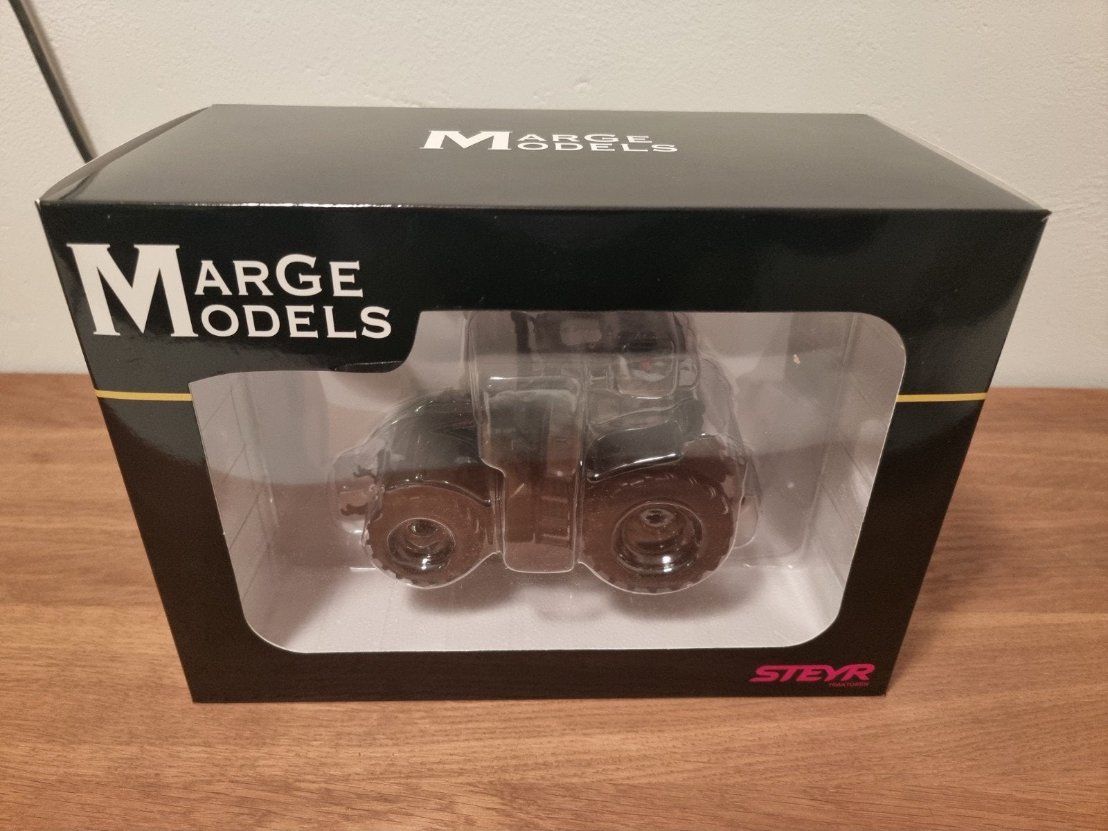 Steyr CVT 6195 Zwart Marge Models, Ophalen of Verzenden, Nieuw, Tractor of Landbouw, Overige merken