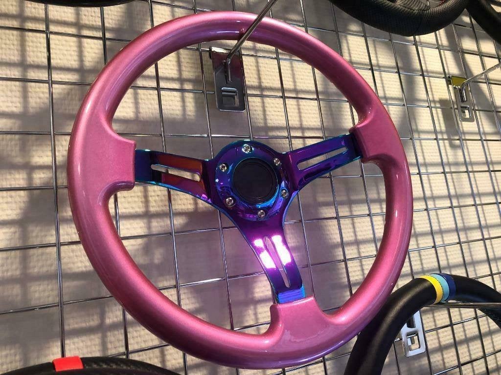 JapPower PowerParts Houten sportstuur (diverse kleuren), Auto diversen, Ophalen of Verzenden