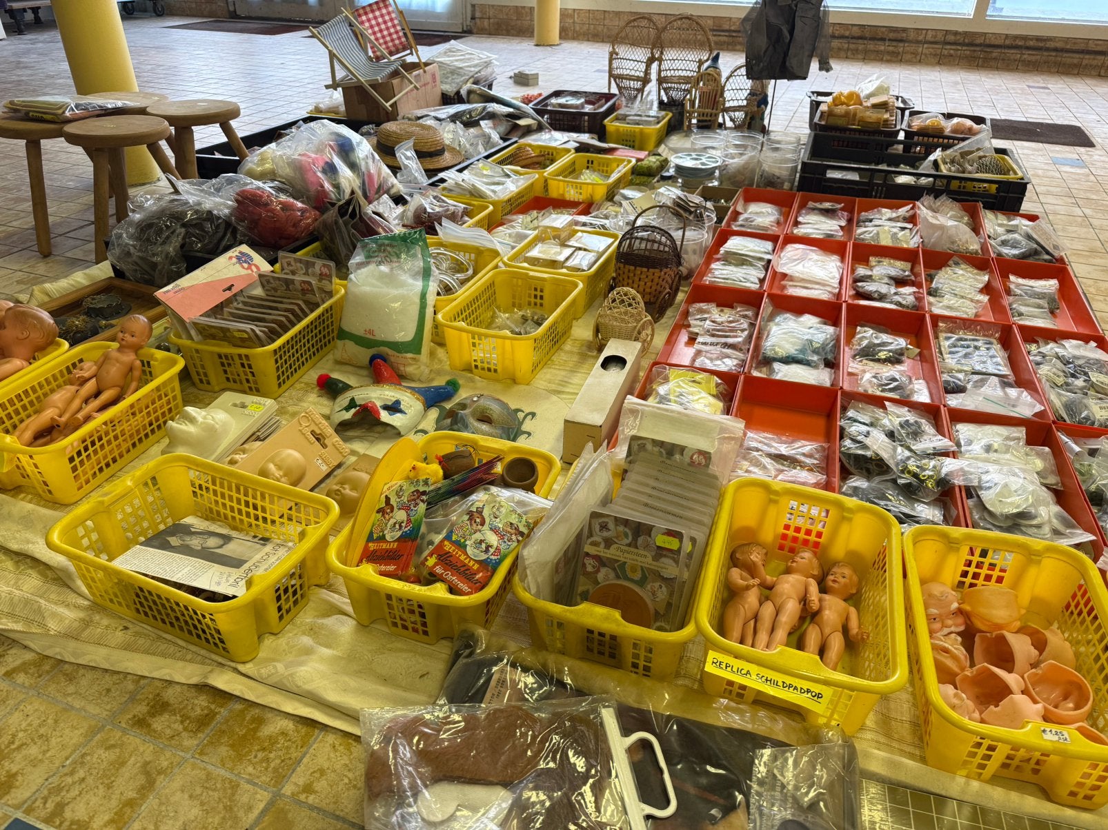 Overgebleven winkelvoorraad hobbywinkel/creatieve materialen, Ophalen, Zo goed als nieuw, Overige materialen, Overige merken