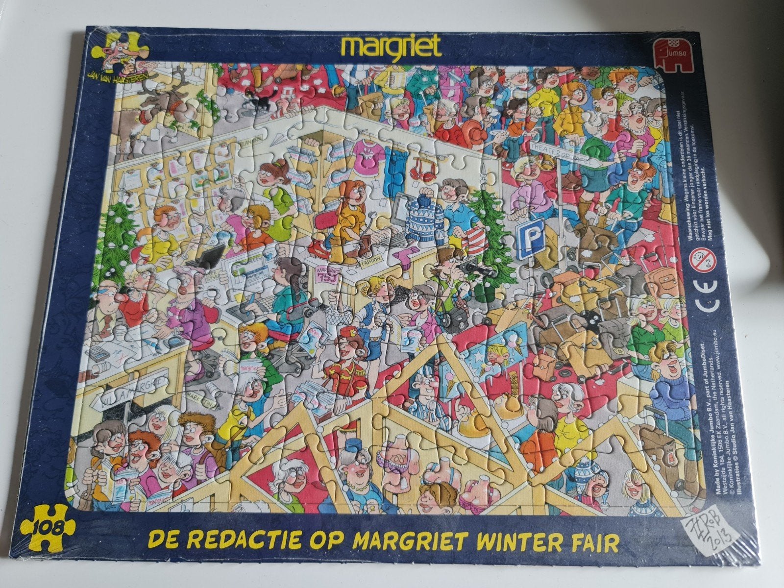 Jan van Haasteren - Margriet Winter Fair - 108 stukjes, Ophalen of Verzenden, Minder dan 500 stukjes, Nieuw