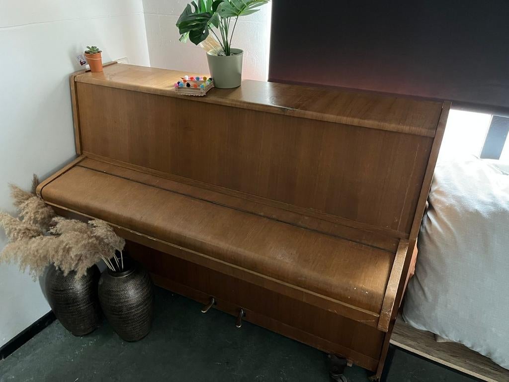 Rösler piano, Ophalen, Gebruikt, Bruin
